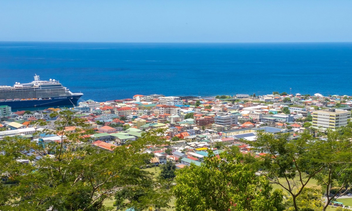Dominica shoreline