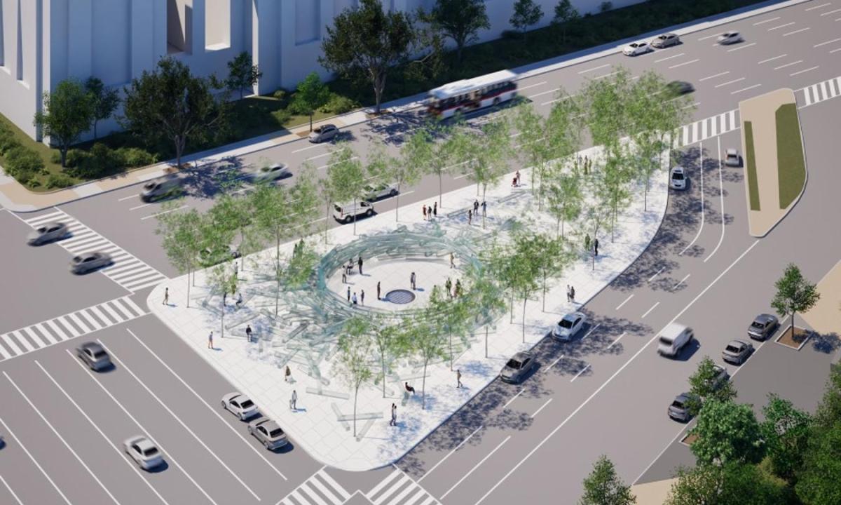 Fallen Journalists Memorial design