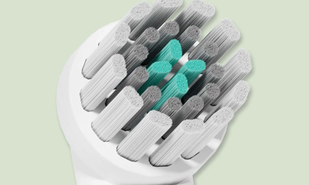 Quip 360 oscilatting brush head for electric toothbrush