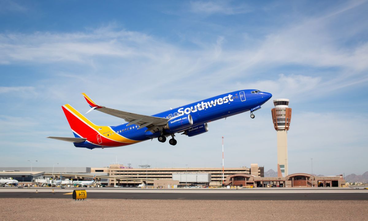 Southwest Airlines takeoff
