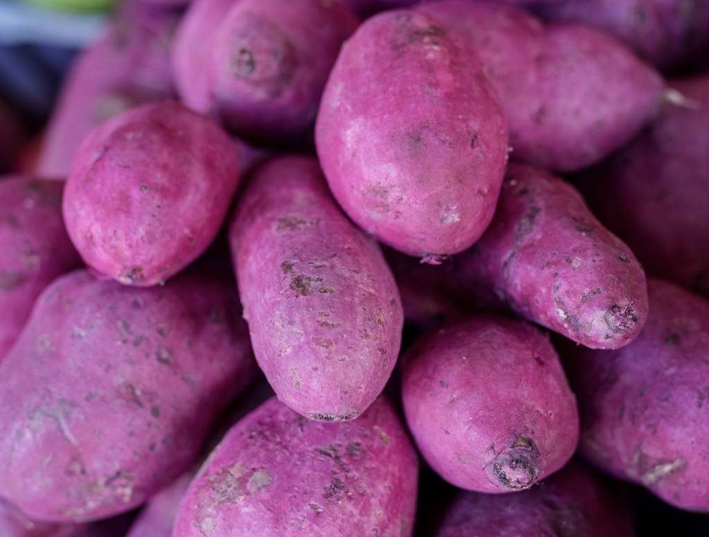 Ube, purple yams
