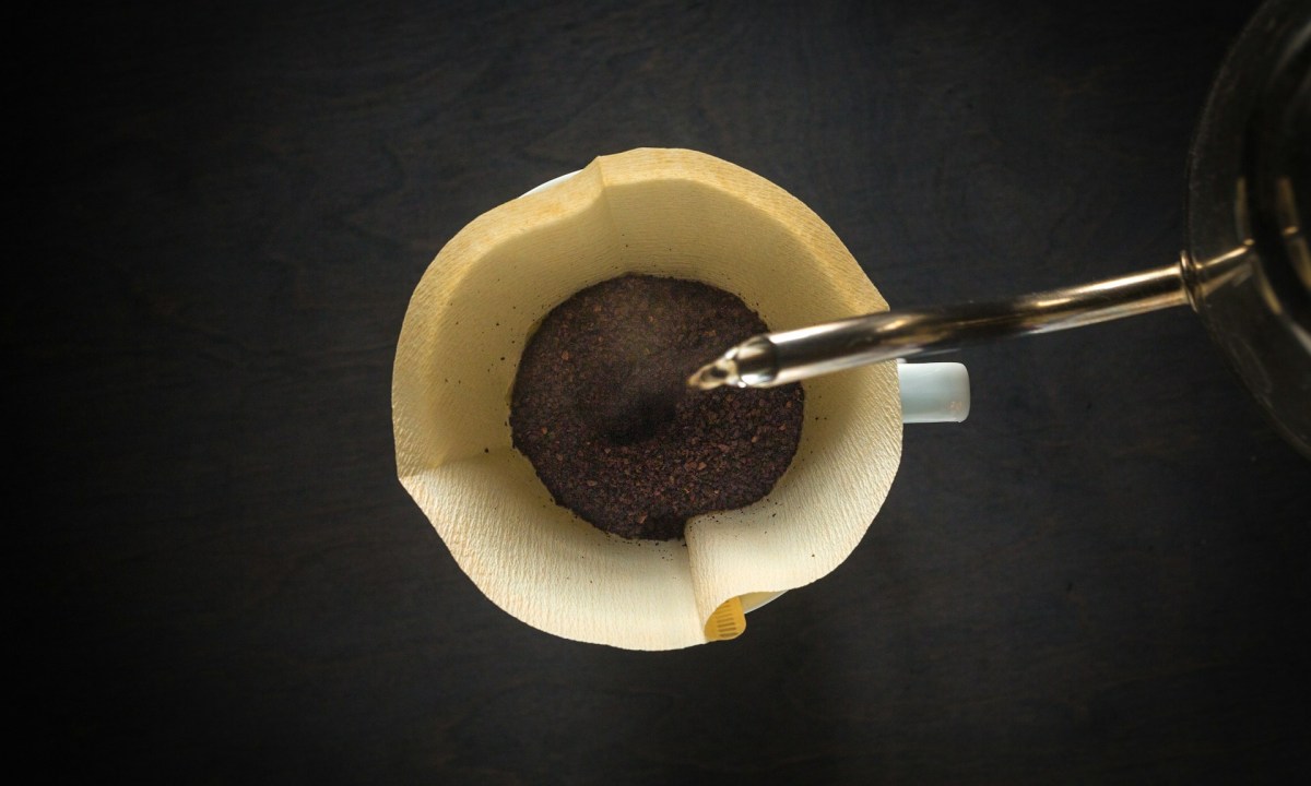 Pour-over coffee