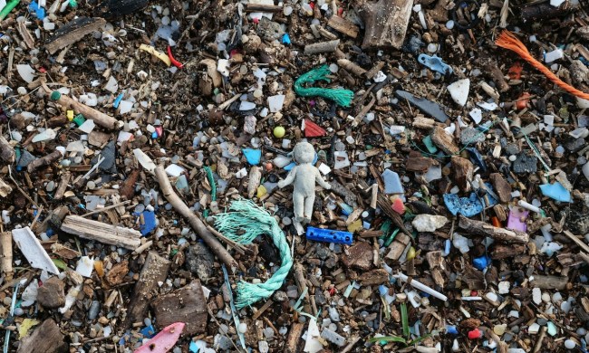 plastics in landfill