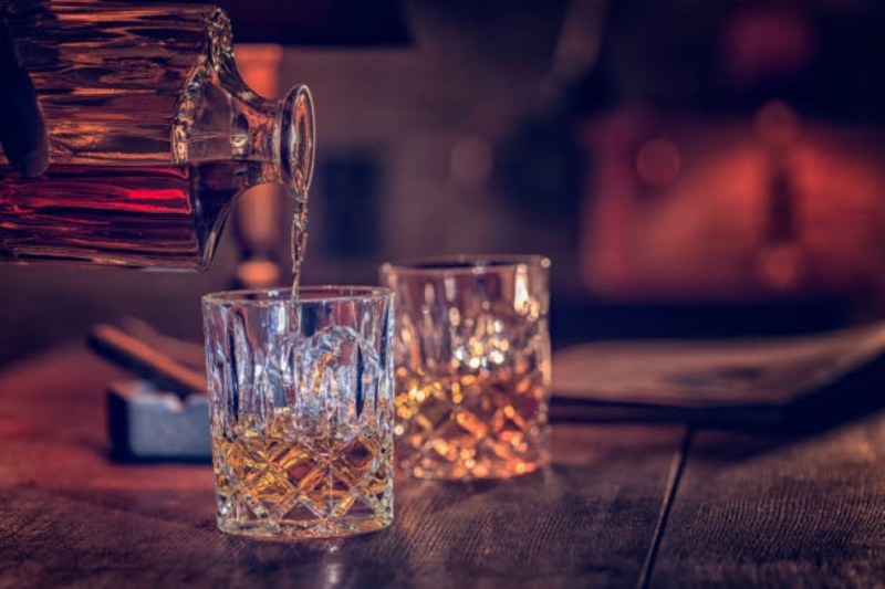 Whiskey glass