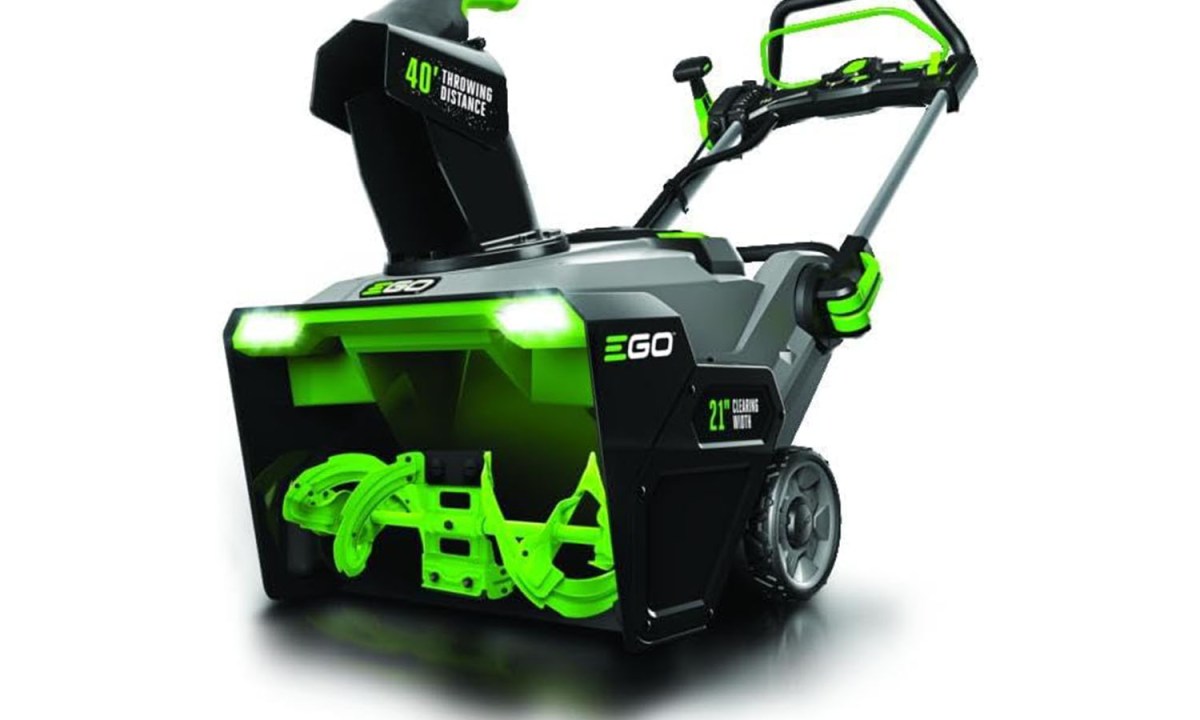 The EGO Power+ Cordless Snow Blower on a white background.