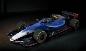 General Motors GM-Cadillac F1 race car concept.