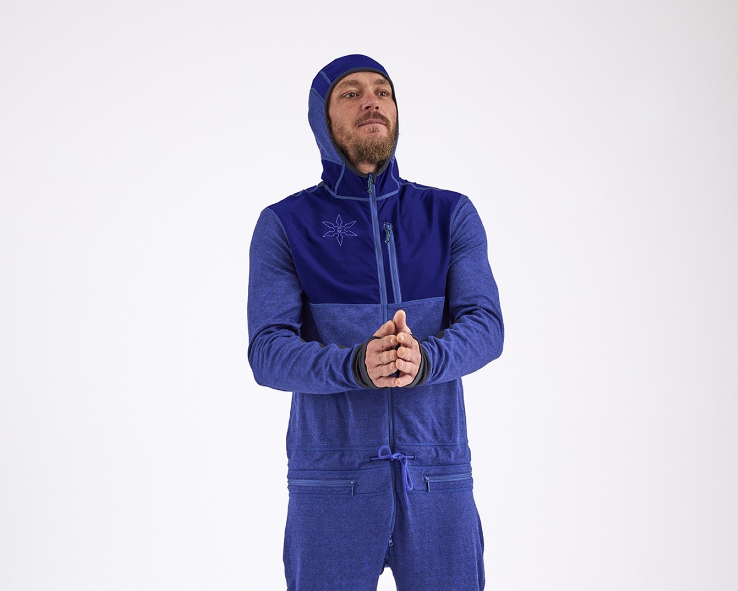 スウェット・トレーナー IONSEOUL Training 2Way Hood Set Up BBZ119 Ship Heavyweight Zip Up Hoodie [Lilac] - KidSuper