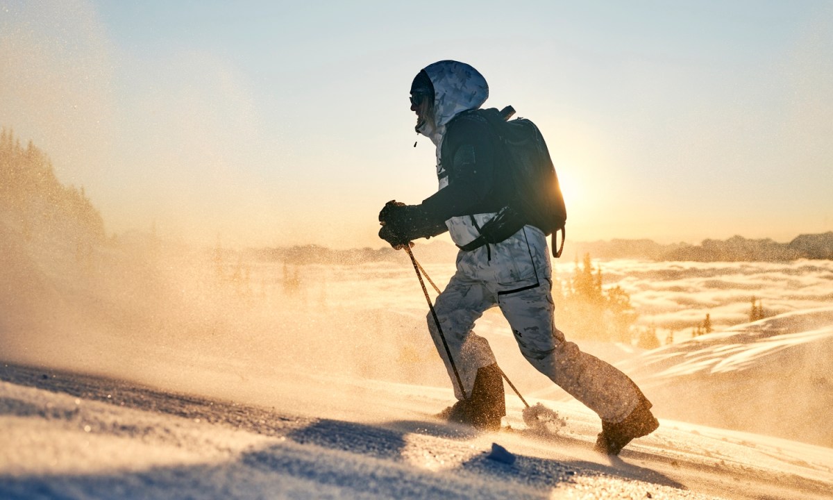 Outdoor Research athlete Mark Abma on the mountain