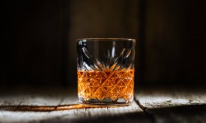 Whiskey in a glass