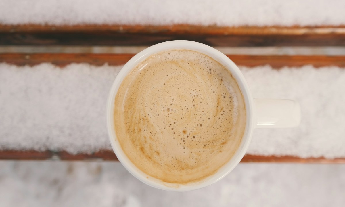 Cold foam coffee