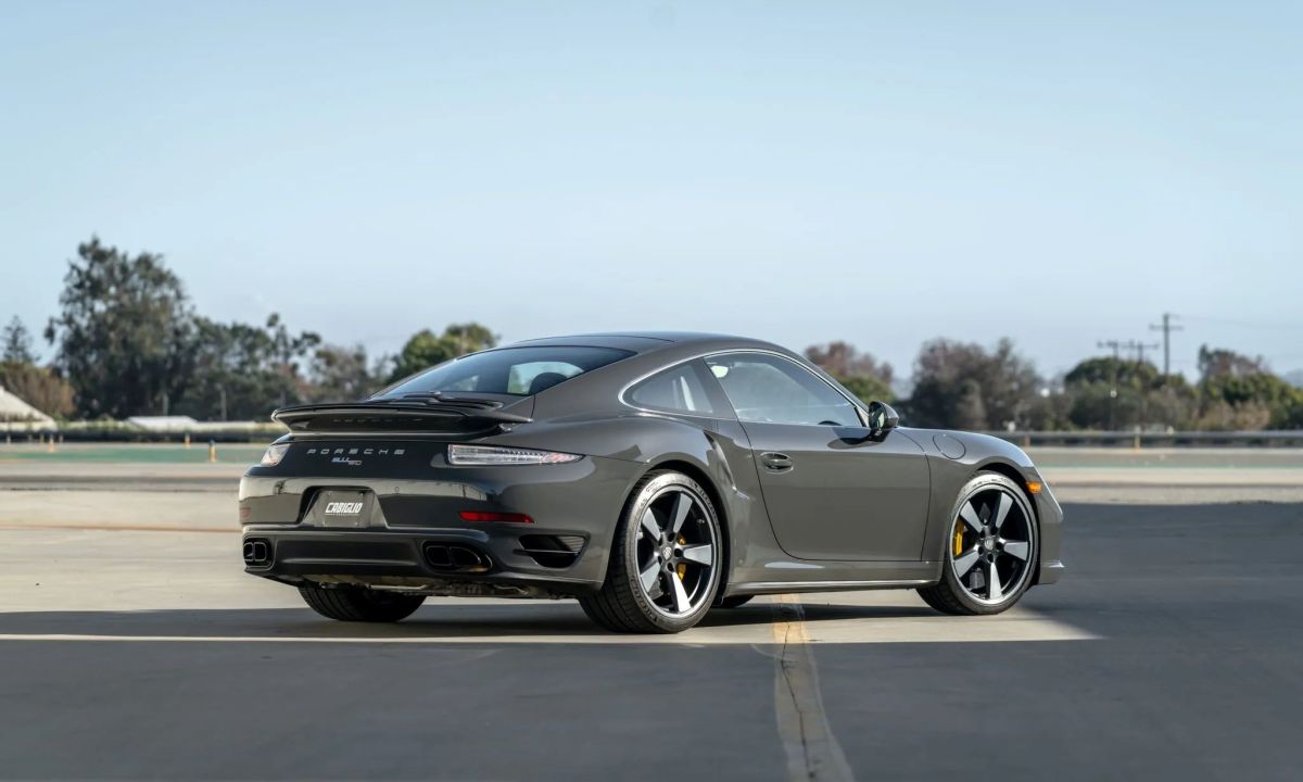 jerry seinfeld 911 turbo s auction 2014 porsche coupe 50th anniversary cabiglio garage 2 70477 scaled