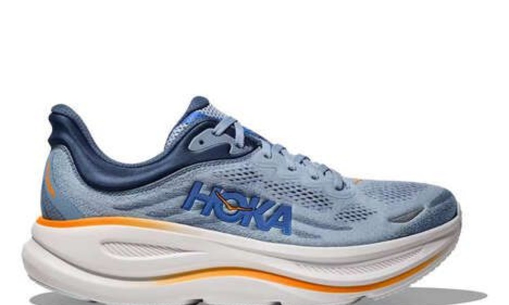 Blue Hoka Bondi 9 product photo