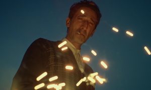 Adrien Brody in The Brutalist