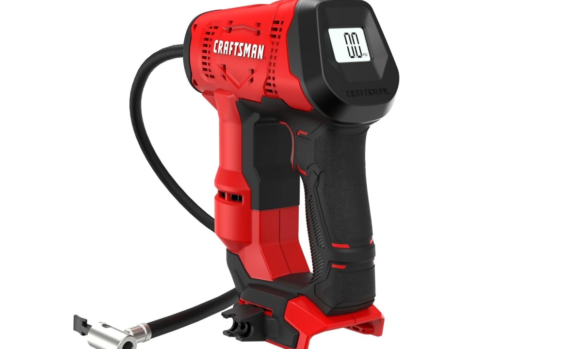 The Craftsman V20 Cordless Tire Inflator on a white background.