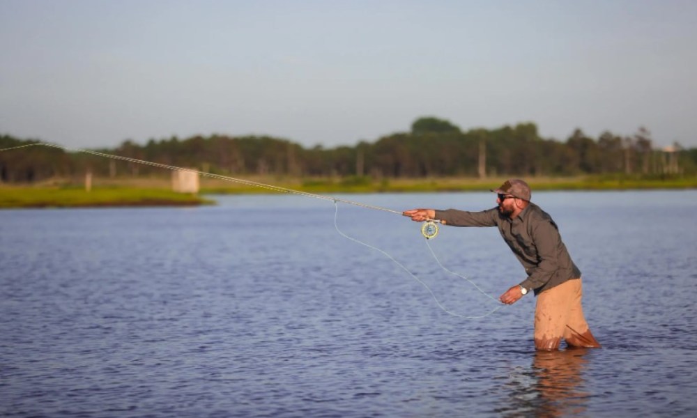 Current Culture x Ledbury fisherman casting