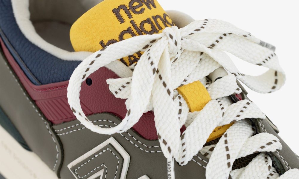 close up on New Balance and Aime Leon Dore shoe