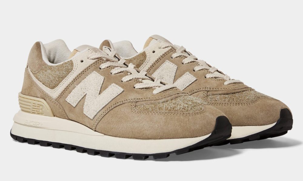 khaki new balance sneaker