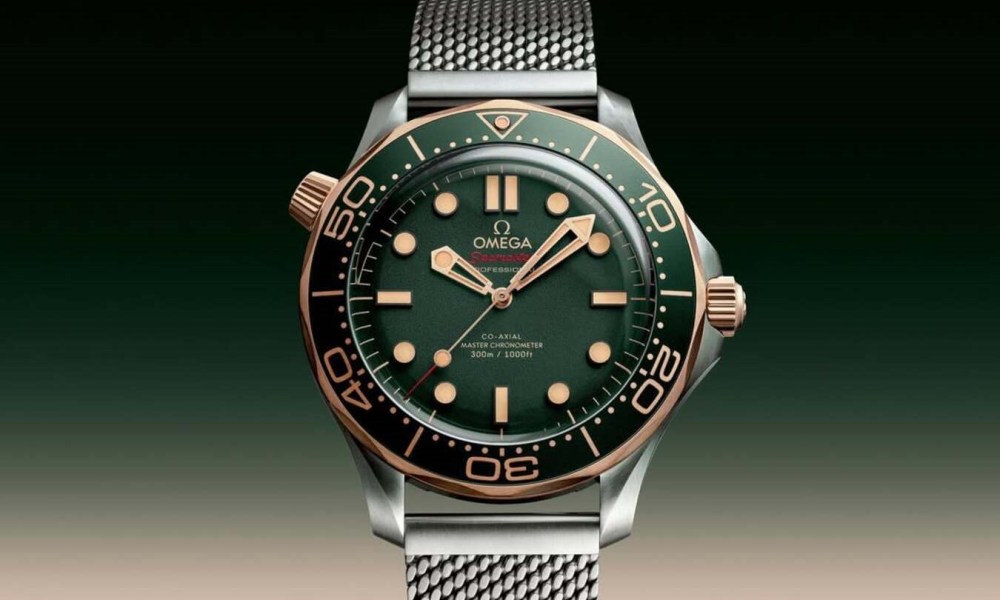 Omega Seamaster Diver 300M Titanium & Bronze Gold