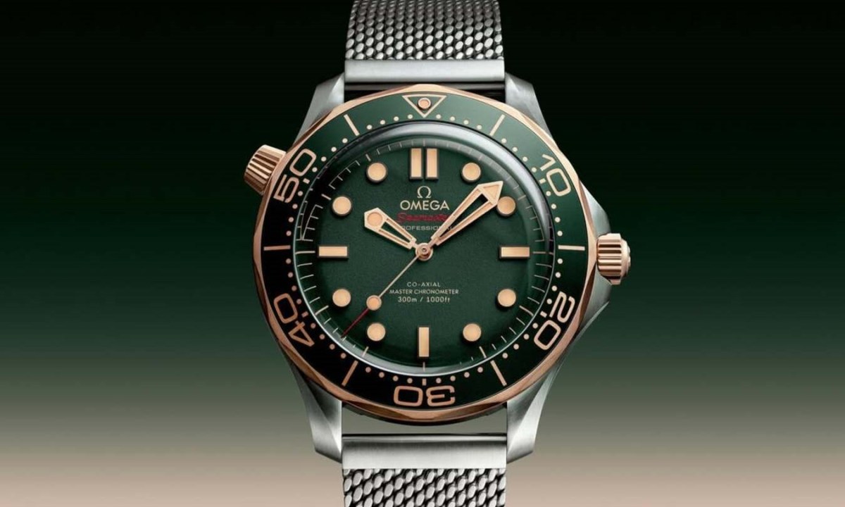 Omega Seamaster Diver 300M Titanium & Bronze Gold