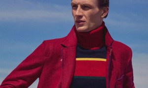 Paul Stewart turtleneck and jacket