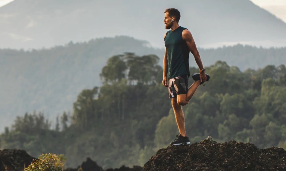 Vimergy wellness nettle liquid benefits with man outdoors