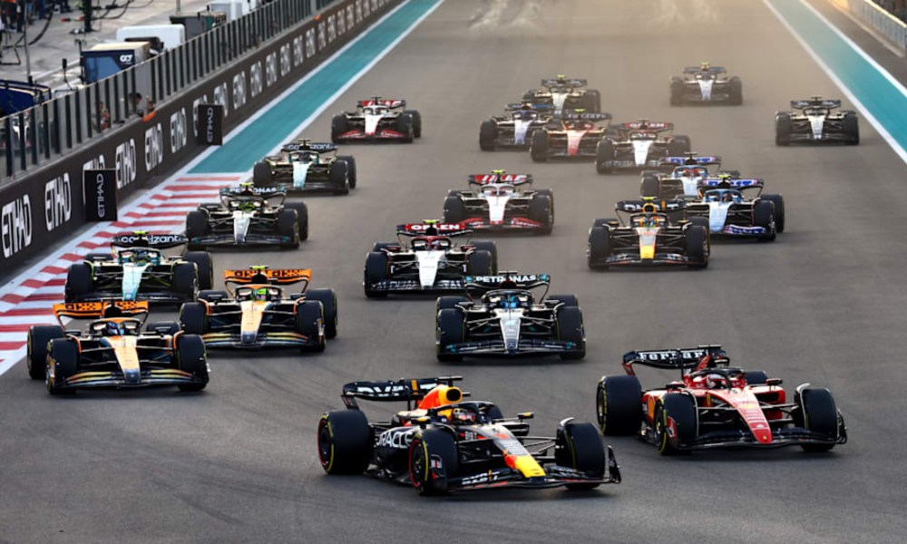 Yas Marina Circuit for the Formula 1 Etihad Airways Abu Dhabi Grand Prix 2024.