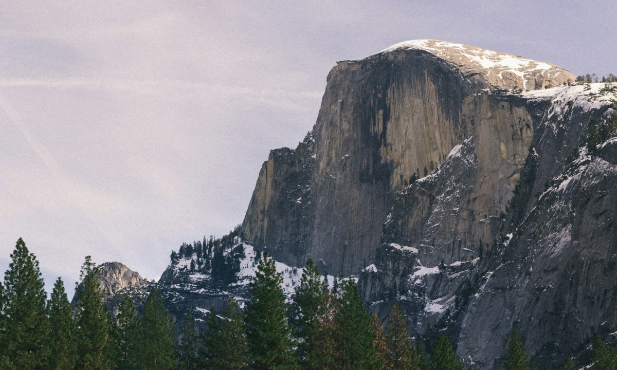 Yosemite National Park in winter