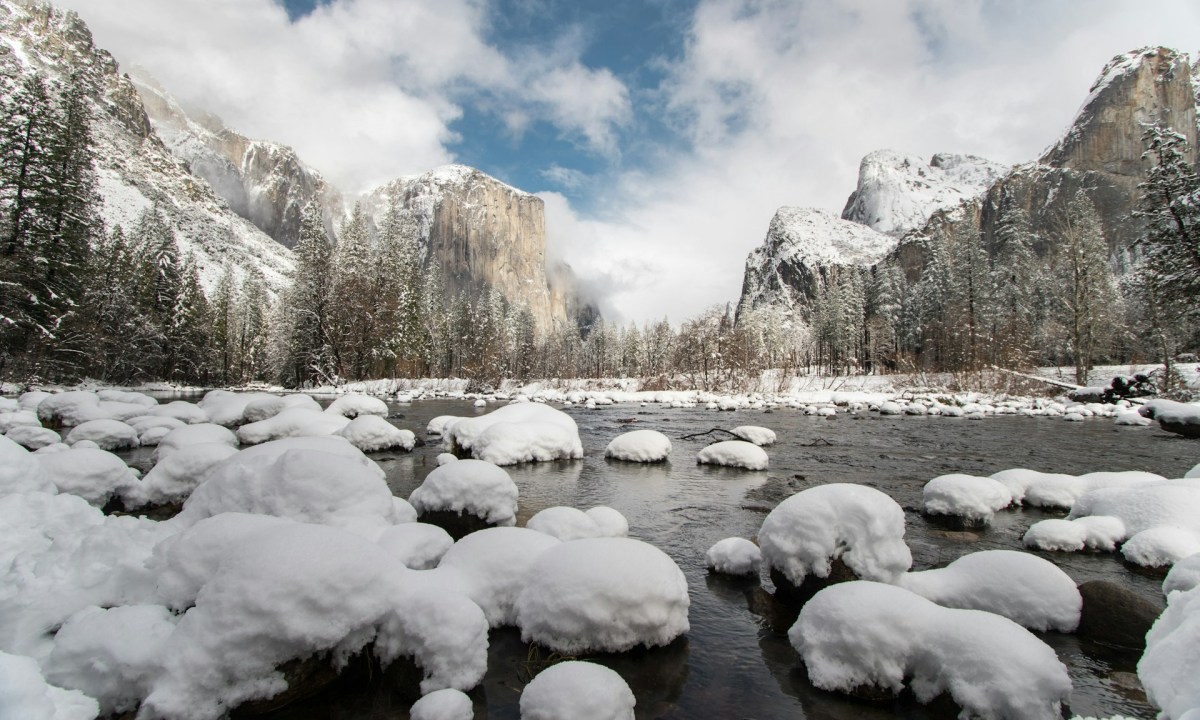 Yosemite National Park in winter