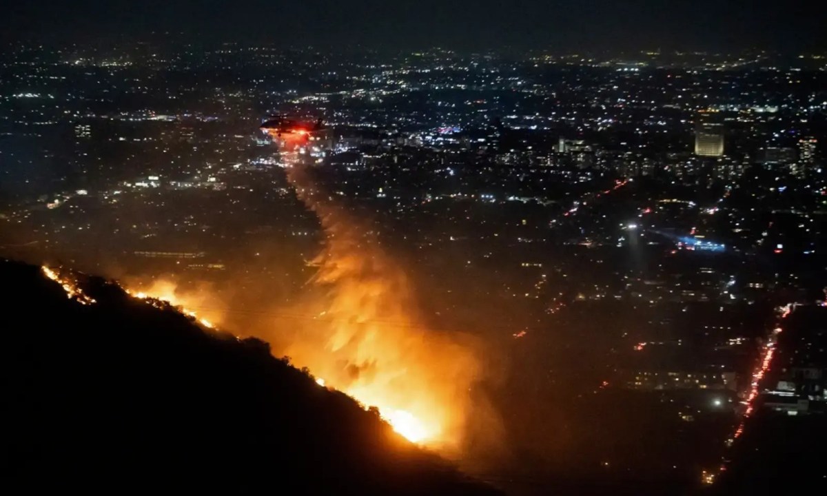Palisades fire