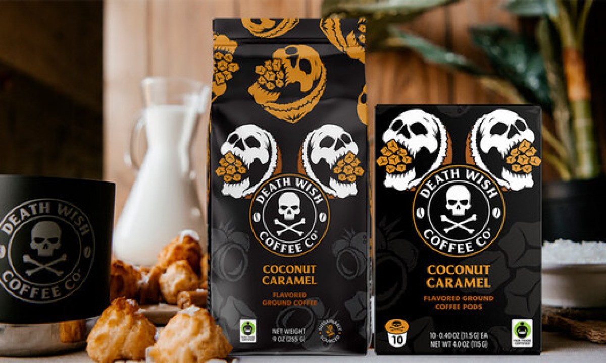 Death Wish Coffee Coconut Caramel