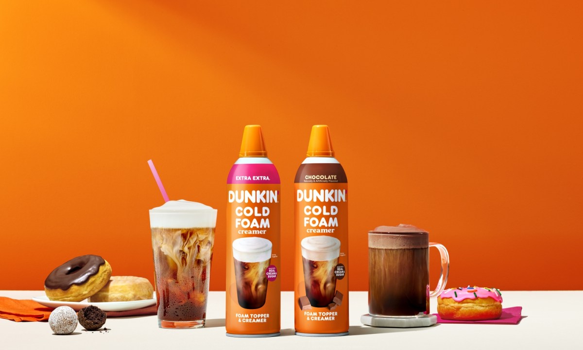 Dunkin' cold foam