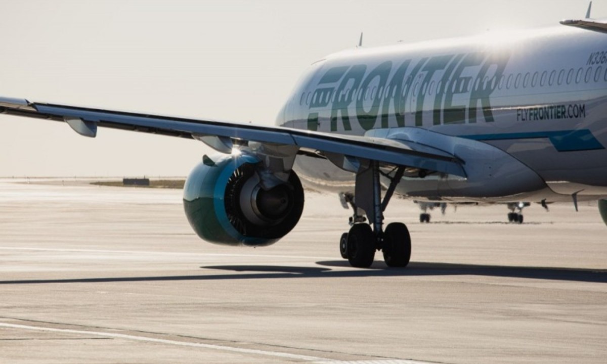 Frontier Airplane
