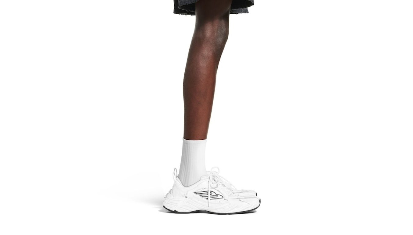 スニーカー BALENCIAGA Monday sneakers in smooth leather Monday leather sneakers in black - Balenciaga | Mytheresa