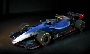 Mockup of potential GM Cadillac F1 car for 2026.
