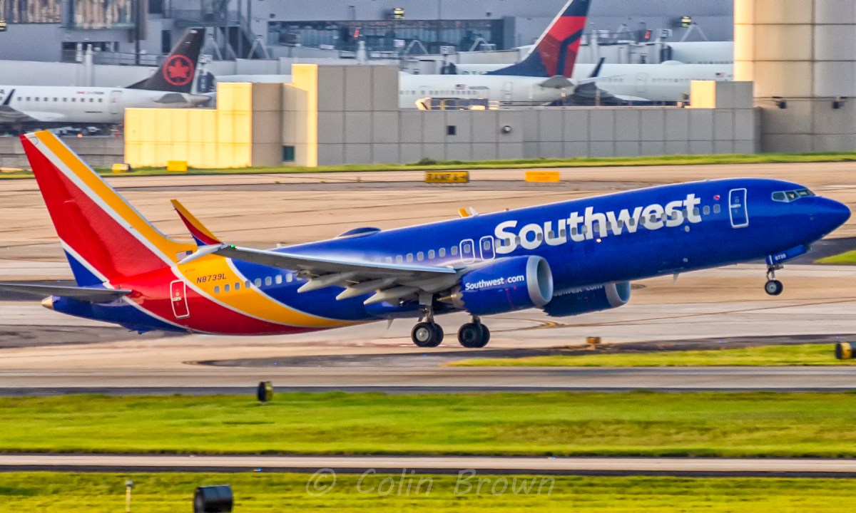 Southwest airlines aircraft