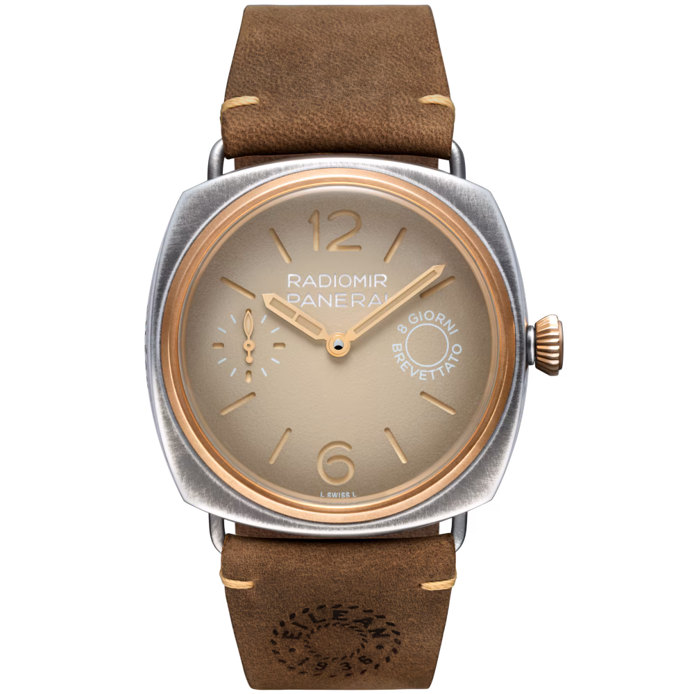 Panerai Radiomir 8 Giorni Eilean Experience Edition PAM01643 on white background