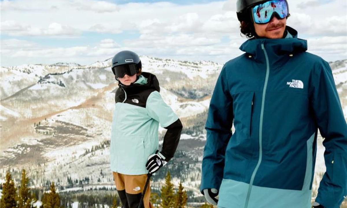 People wearing The North Face gear