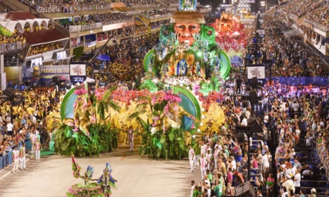 Rio's Sambadrome during Carnaval