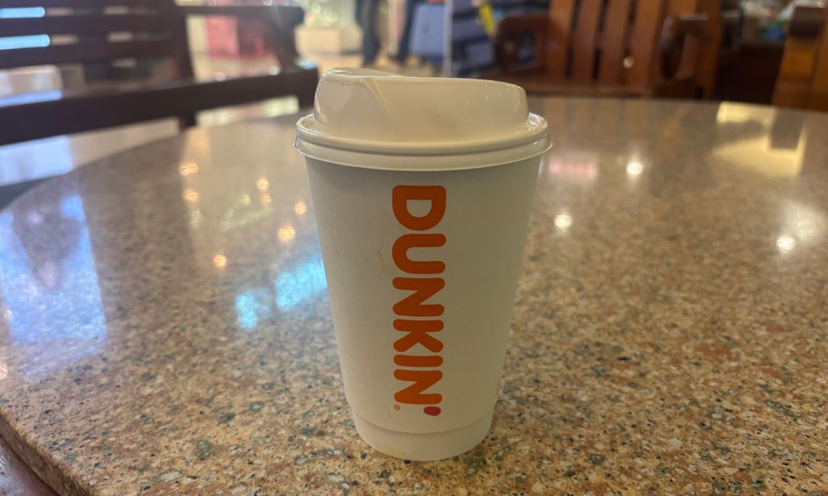 Dunkin' cup