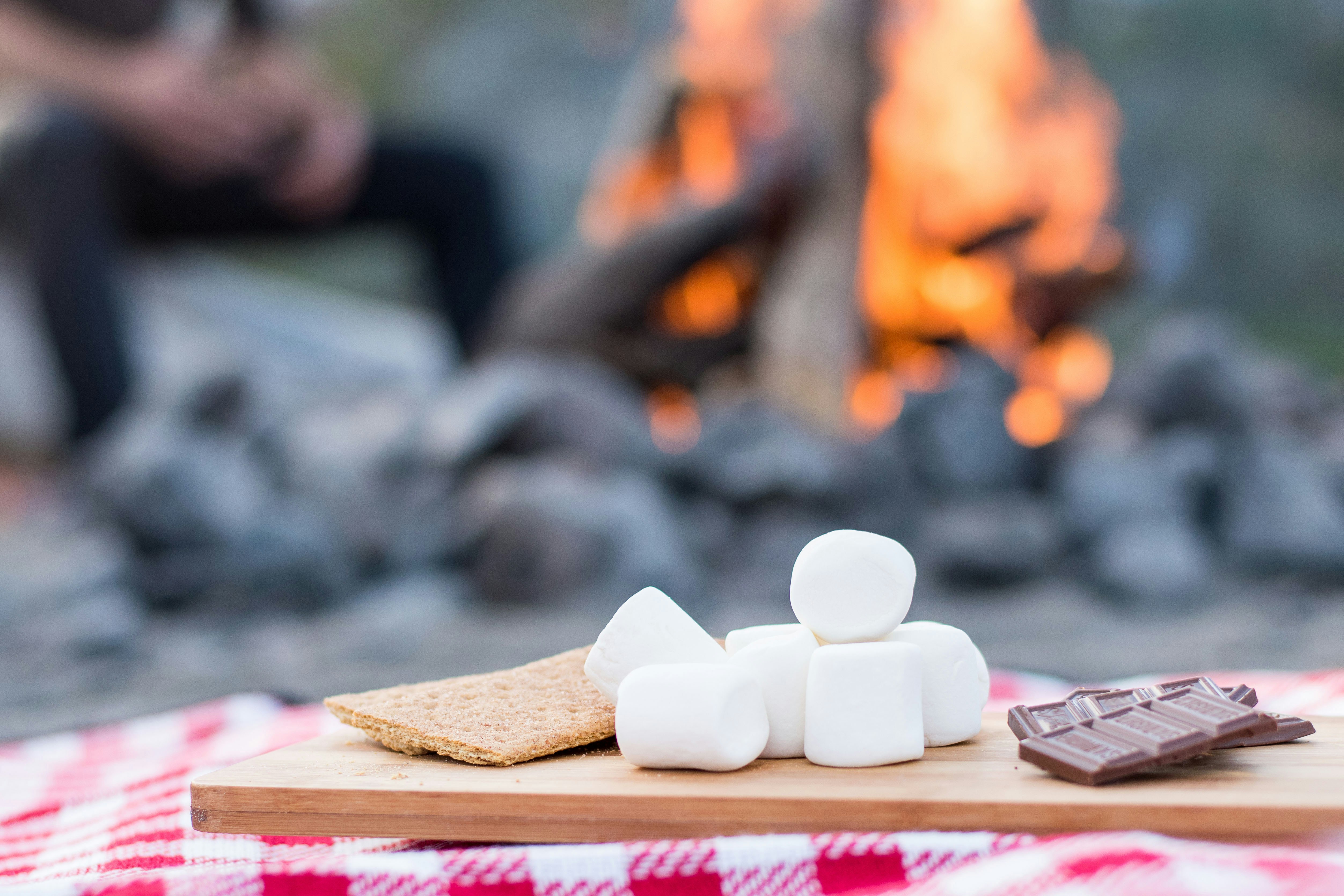 S'mores ingredients