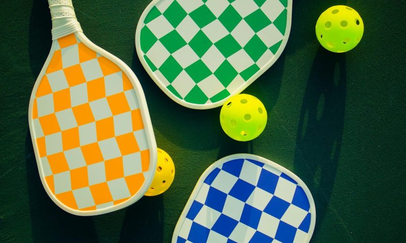 pickleball rackets paddles and balls