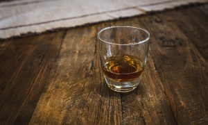 Rum in a glass