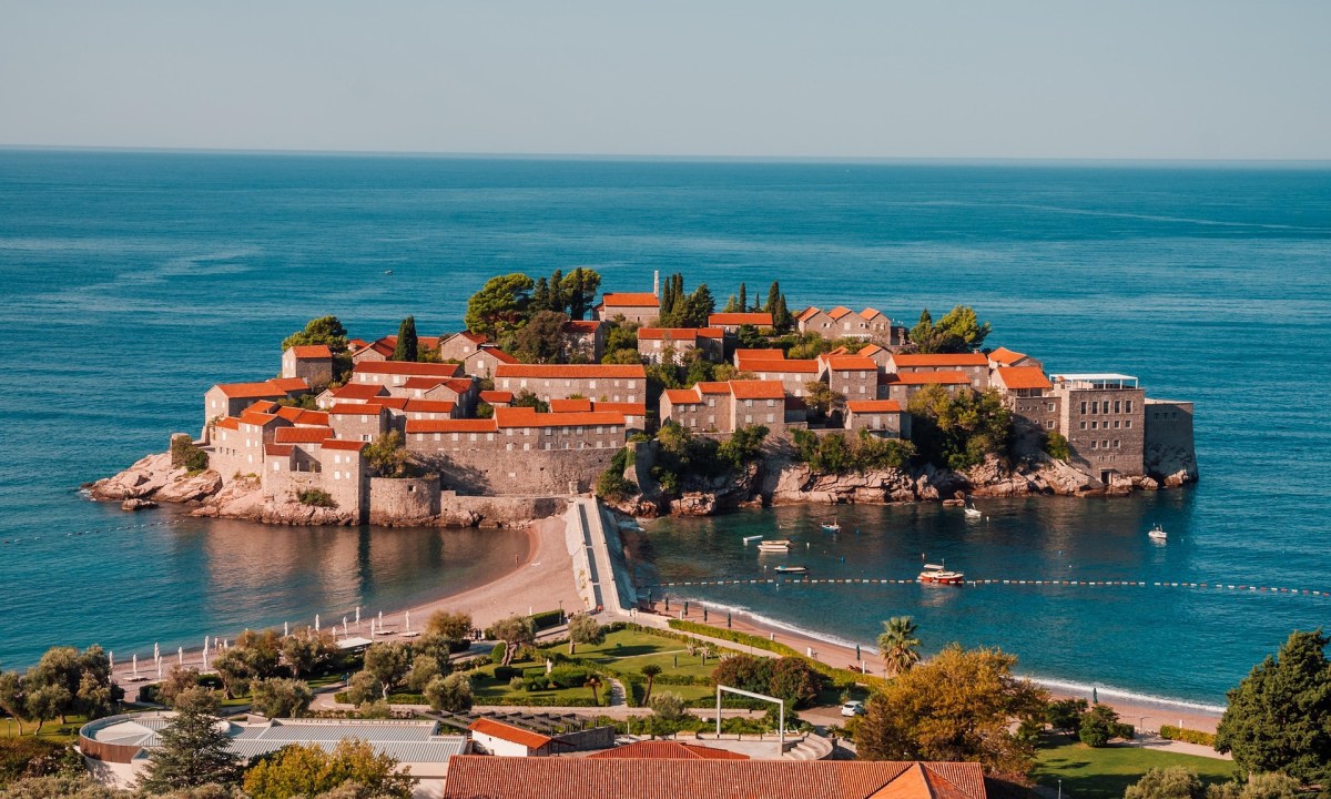 Saint Stephen Island, Montenegro