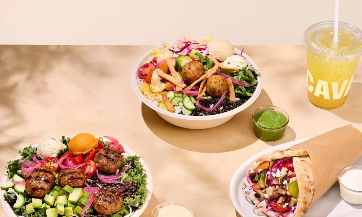 CAVA meals