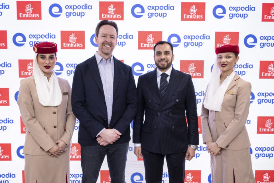 Emirates and Expedia executives