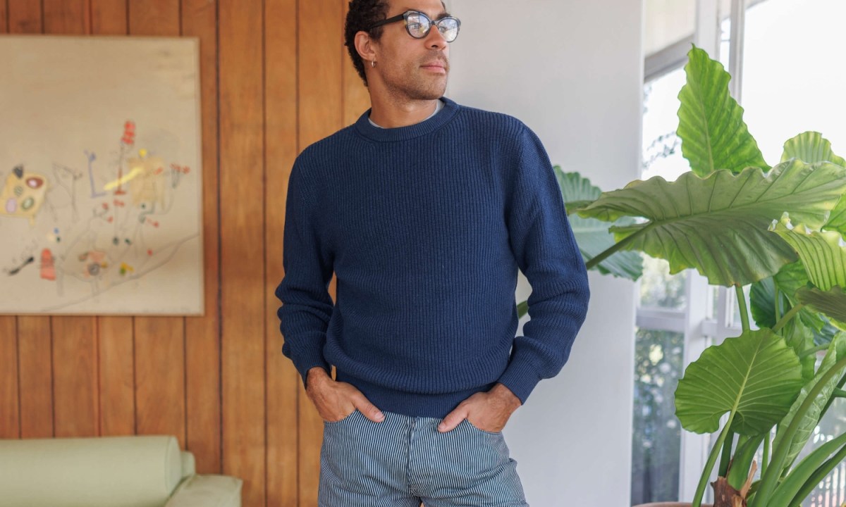 Alex Crane sweater blue