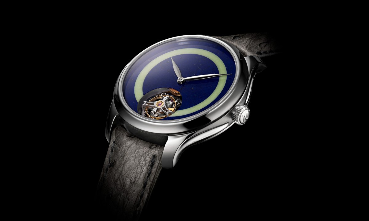 Endeavour Tourbillon in Lapiz Lazuli blue
