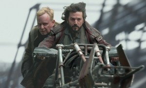 Stellan Skarsgard and Diego Luna in Andor