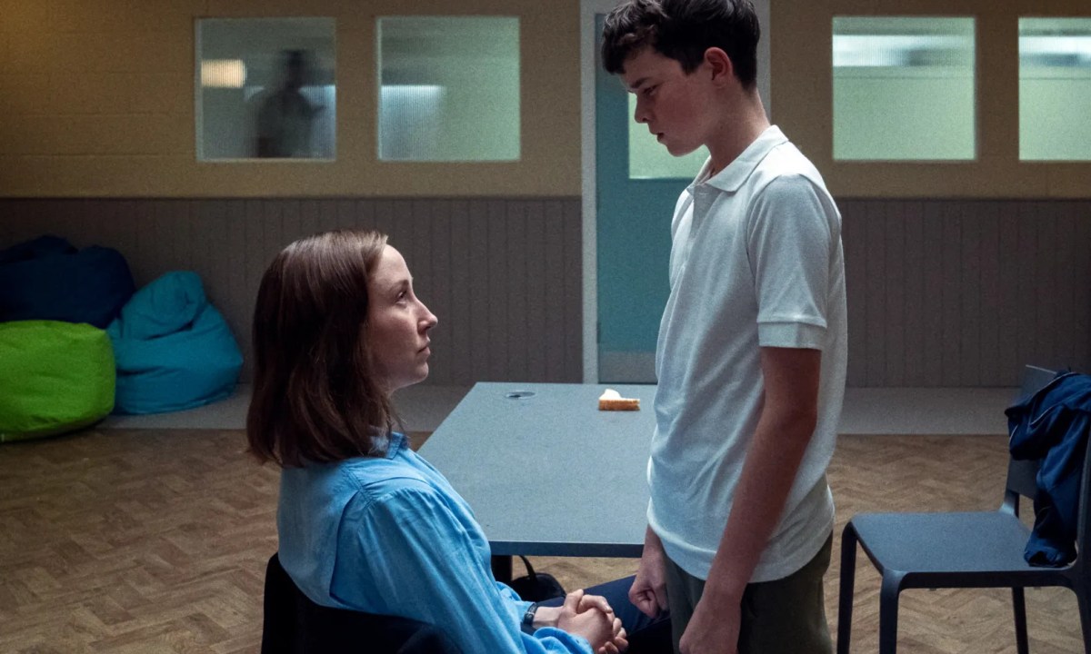 The cast of Adolescence.