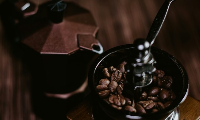 coffee grinding